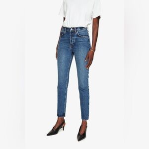 Anine Bing Sonya Jean in Mid Indigo